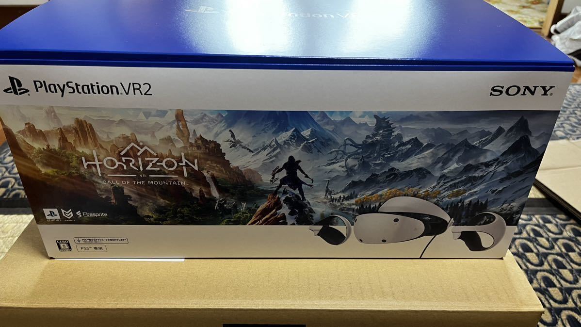 未使用 PSVR2 SONY PlayStation VR2 Horizon Call of the Mountain 同