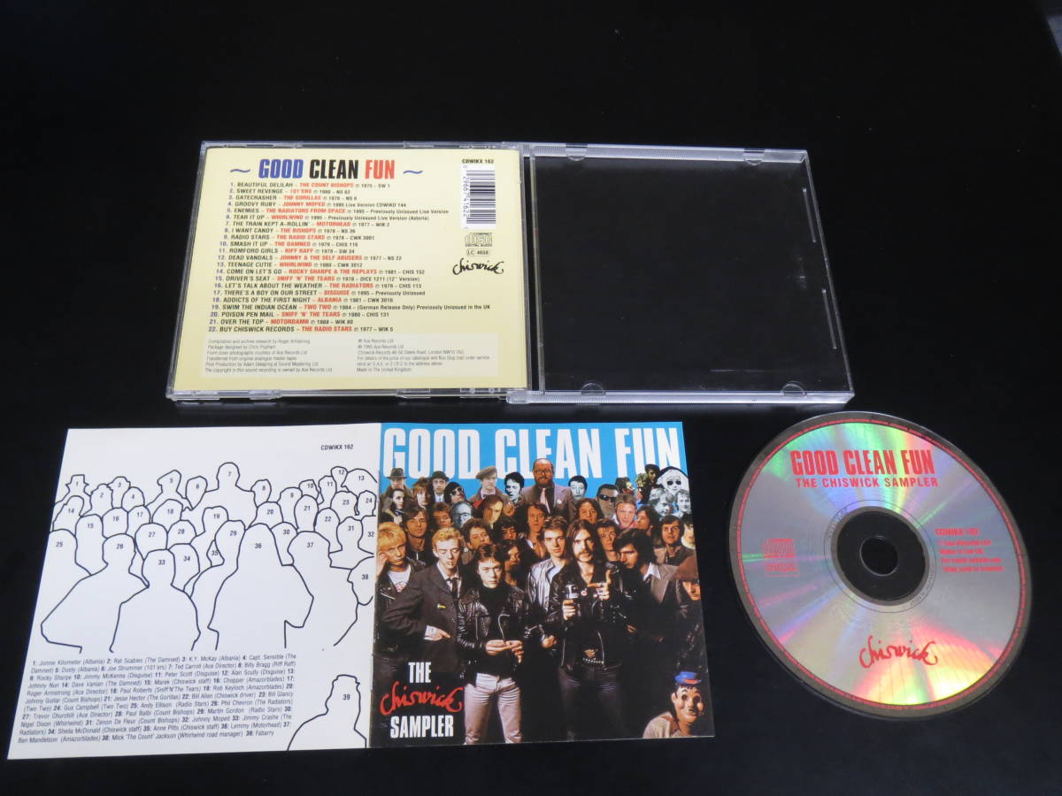 VA - Good Clean Fun: The Chiswick Sampler 輸入盤CD（イギリス CDWIKX 162, 1995）