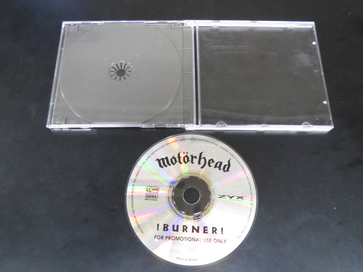 プロモ盤！Motorhead - Burner 輸入盤マキシシングルCD（ドイツ PROMO 002-8）
