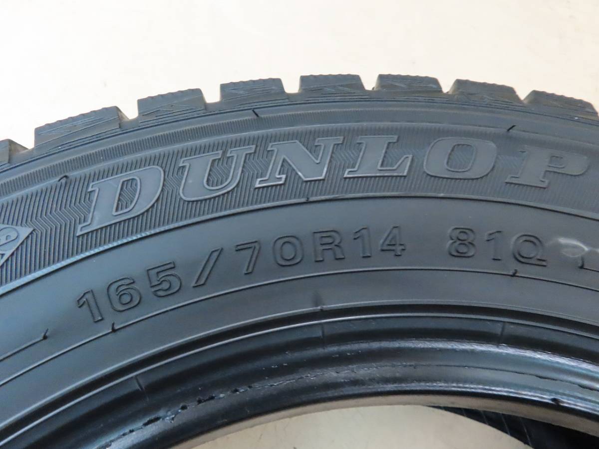 ☆ダンロップ ウインターマックス WM01 165/70R14 スタッドレス タイヤ 14インチ 2017年製造 1本のみ 中古 DUNLOP WINTER MAXX STUDLESS☆_画像7