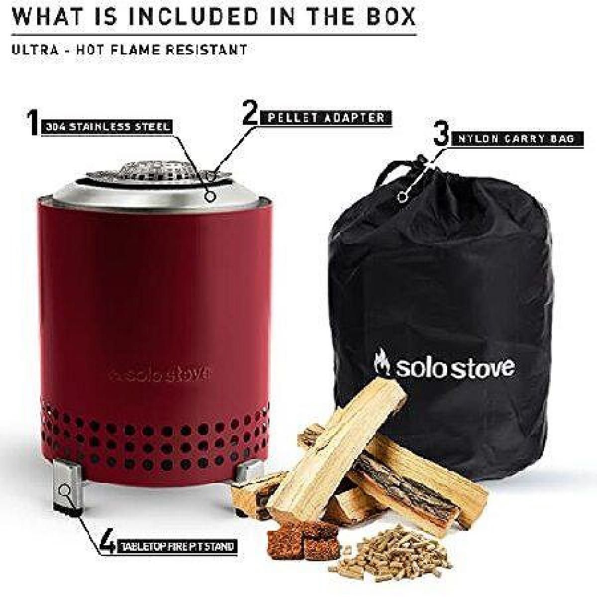 日本未発売 ● Solo Stove Mesa ● ソロストーブ メサ 新品未開封　色：Stainless Steel　　キャンプ