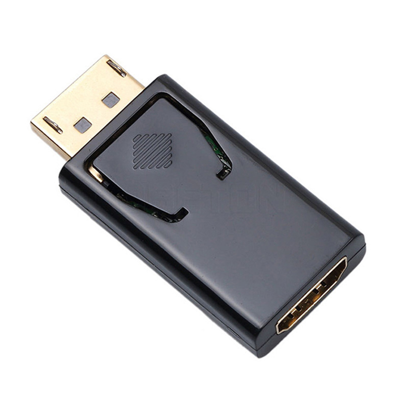 DPオス to HDMIメス 変換 小型 アダプタ コネクタ 1080P 黒色 持ち運び便利 displayport hdmi アダプタ ディスプレイポート PC モニター_画像8