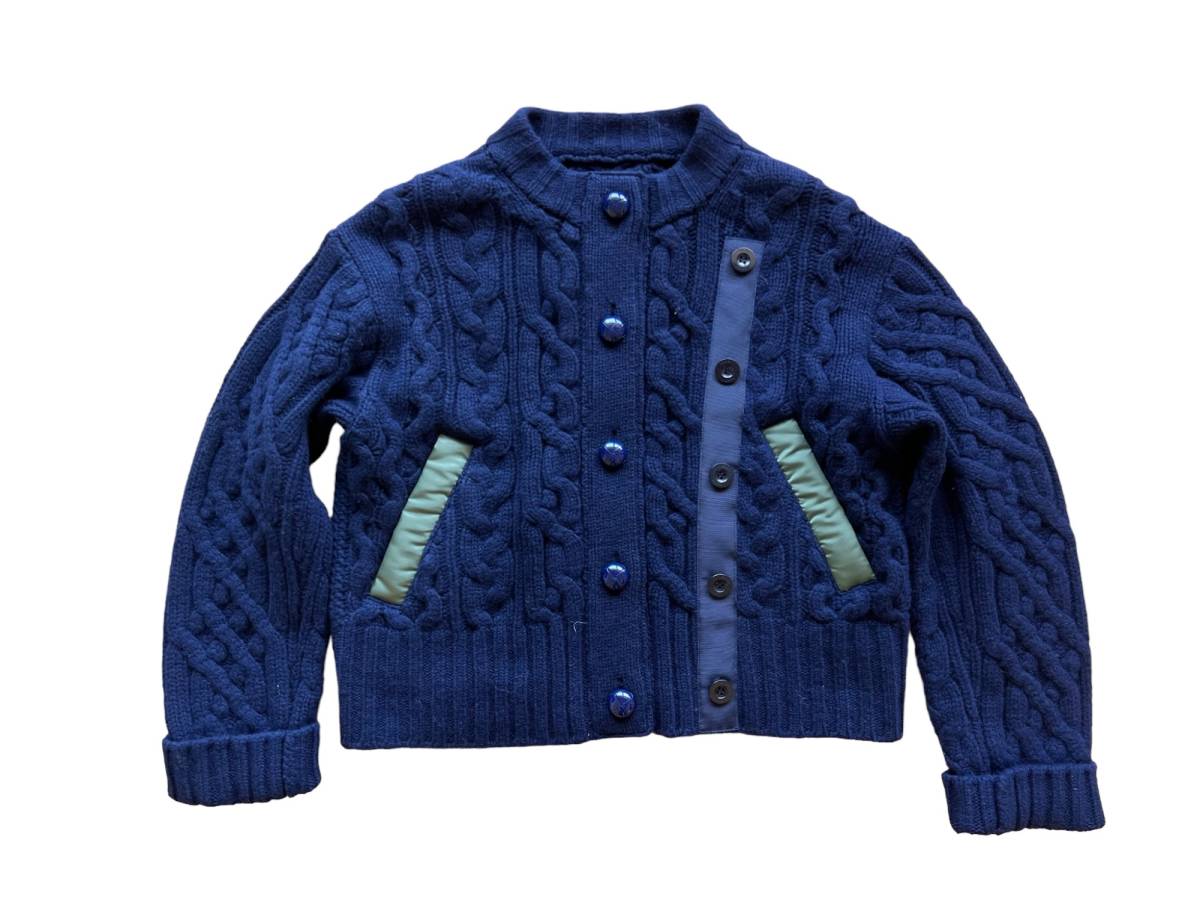 新品】Sacai サカイ【21-05746】21AW 3WAY ハイブリッド ボンバー MA1