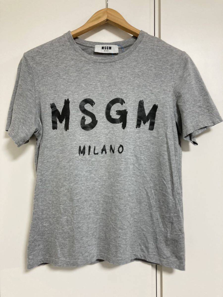 MSGMのTシャツ　グレー