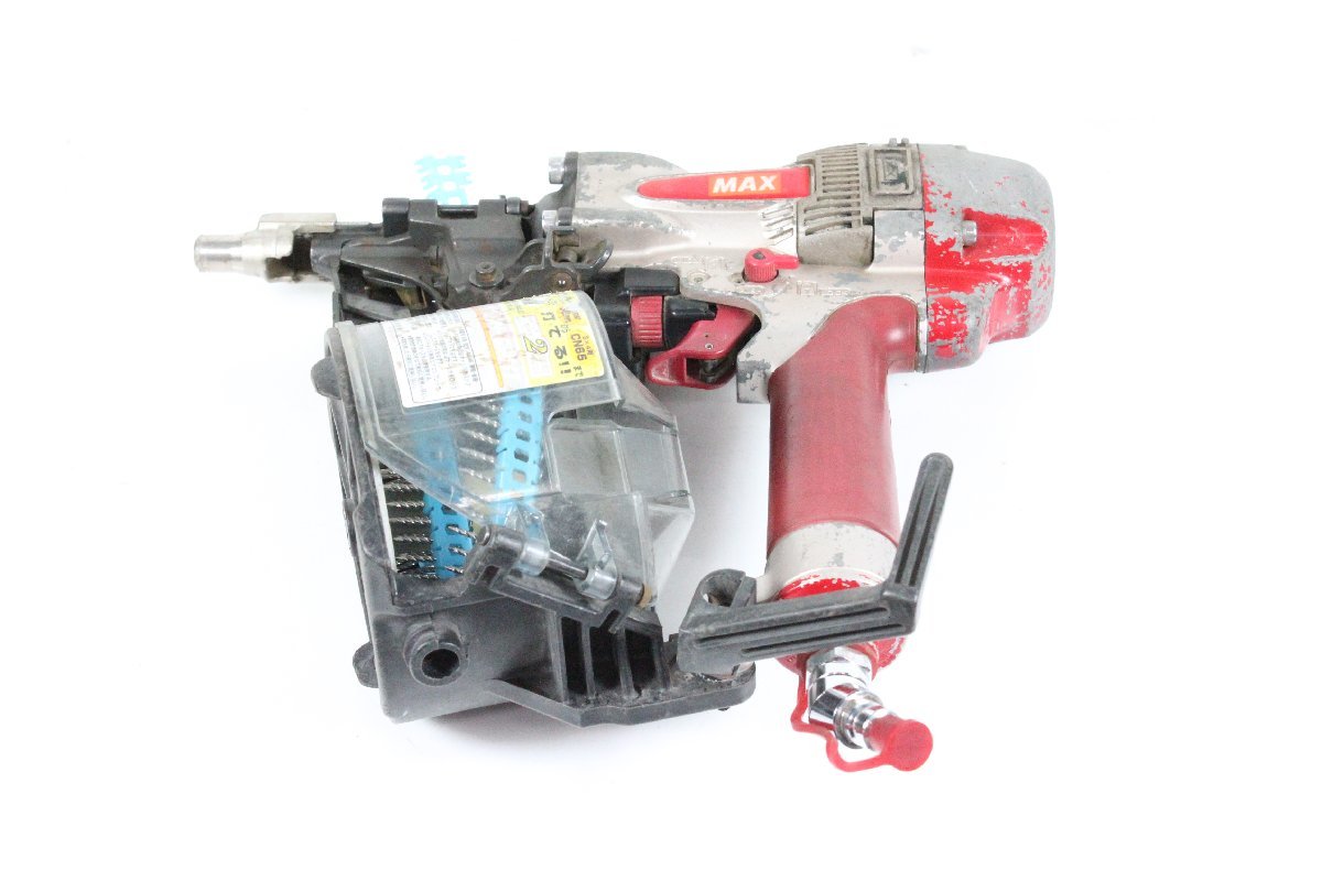 100%正規品 MAX 傷サビ有 動作可 HN-65N1 【現状品】 マックス ネイル