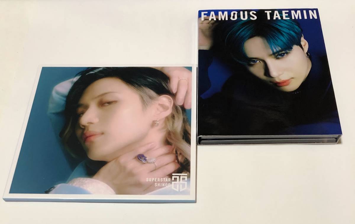 TAEMIN テミン CD＋DVD FAMOUS 初回限定盤B Movie Edition & SHINee シャイニー CD SUPERSTAR TAEMIN Edition セット ※ケース傷あり※_画像1