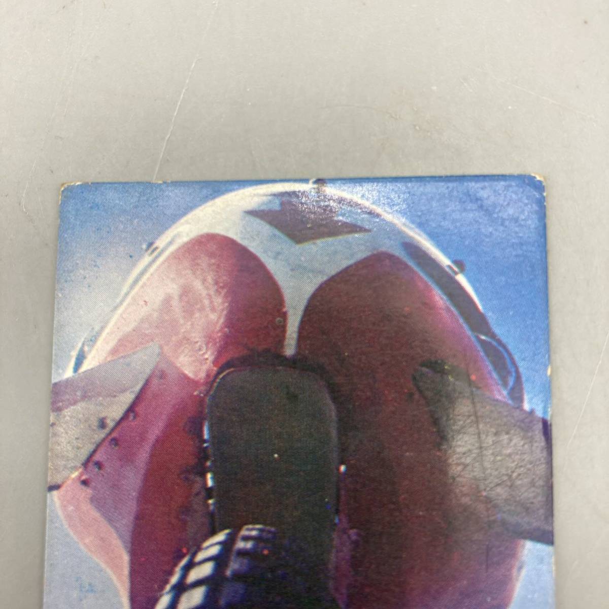 K03014　【当時物】 旧カルビー 仮面ライダーカード 265番　サイクロンのひみつ　SR11_画像2