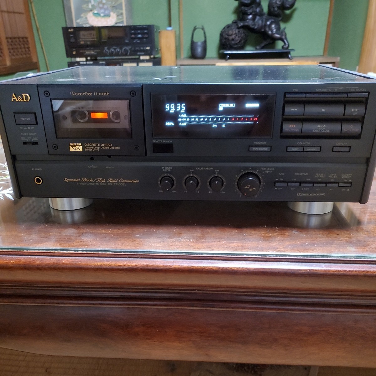 A&D カセットデッキ GX-Z9100EV 家電、AV、カメラ オーディオ機器