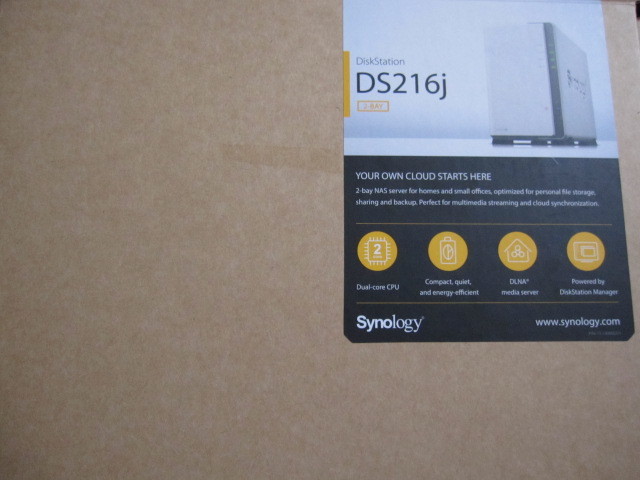 誠実 Synology DiskStation 2BAY NAS DS216j NAS