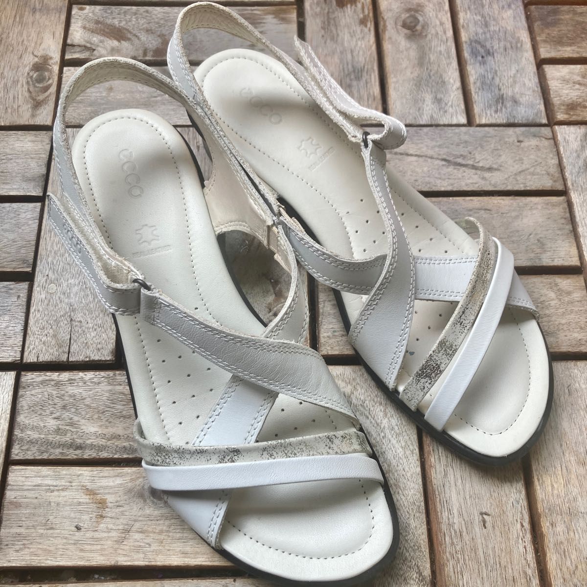 ECCO 本革スニーカー FLEXURE RUNNER II 大人綺麗め Yahoo!フリマ(旧)-