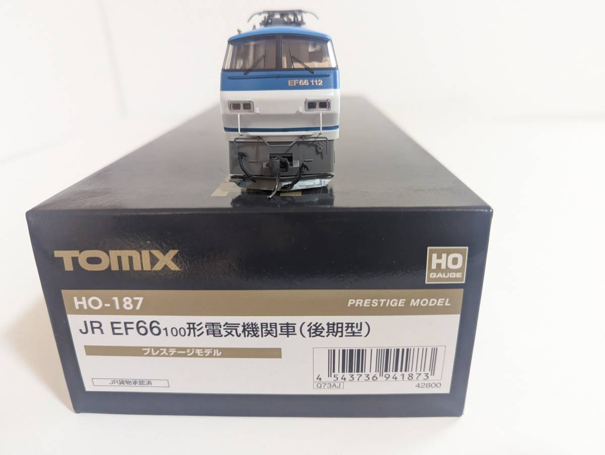 動作確認済み 箱付 希少 TOMIX HOゲージ HO-187 JR EF66 100形