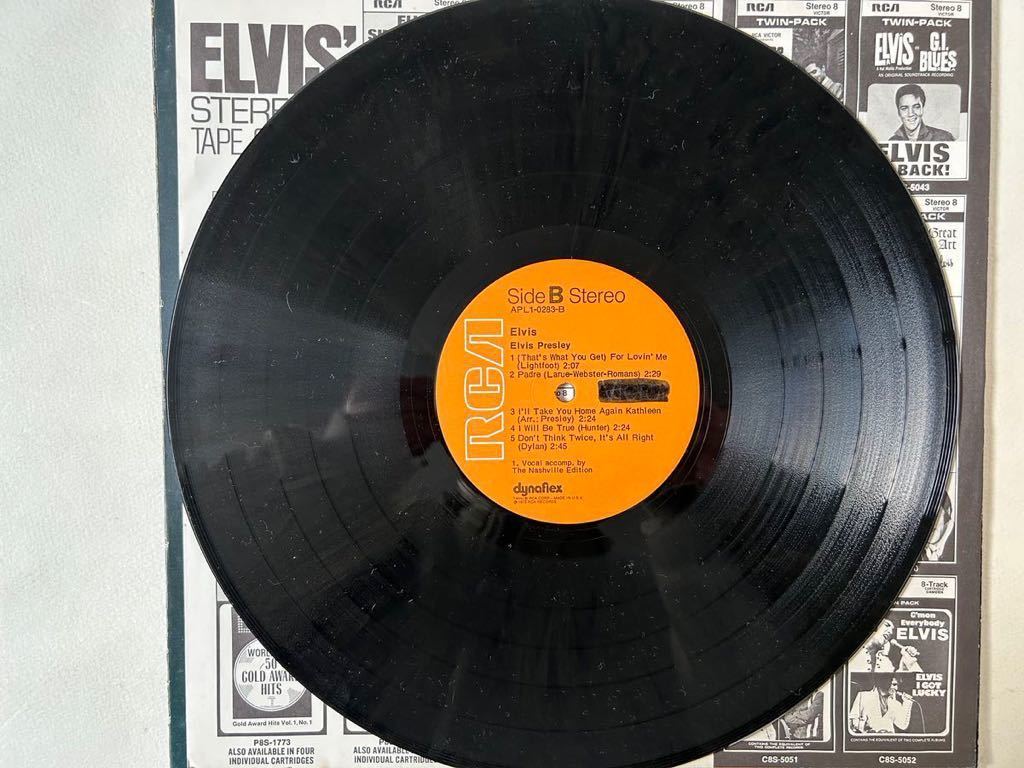 エルヴィスプレスリー elvis presleyELVIS FOOL APL1-0283 1973 RCA USA 検ロックンロール　ロカビリー　エルビスプレスリー_画像4