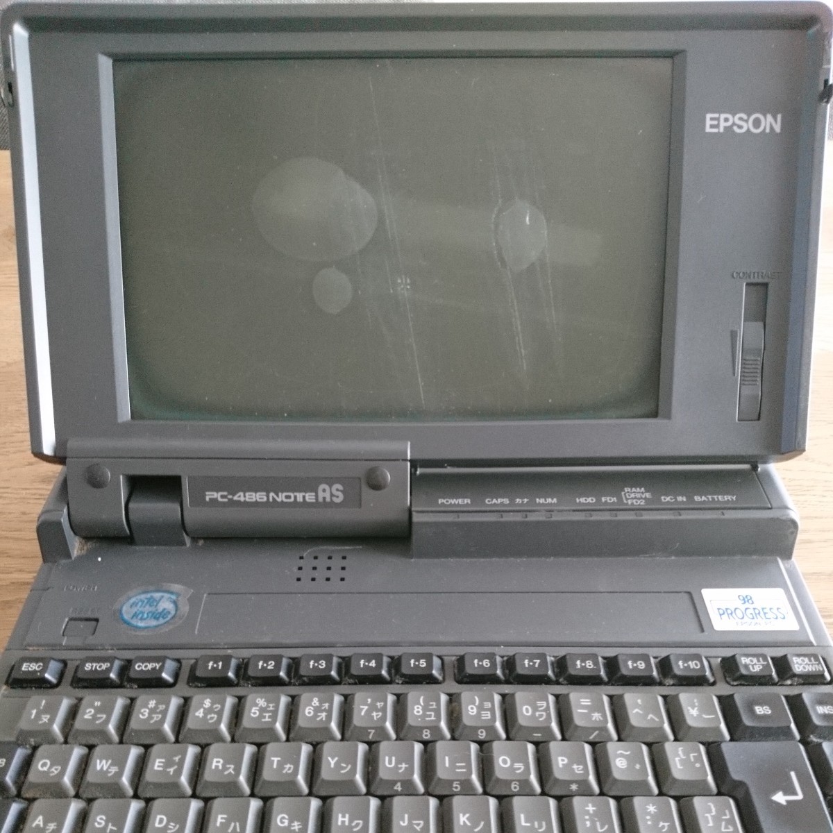 Yahoo!オークション - EPSON PC-486 NOTE AS