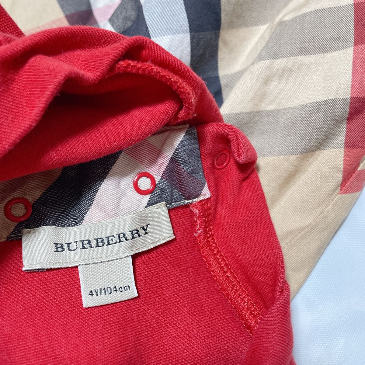 BURBERRY バーバリー ノバチェック ワンピース 4Y 104㎝