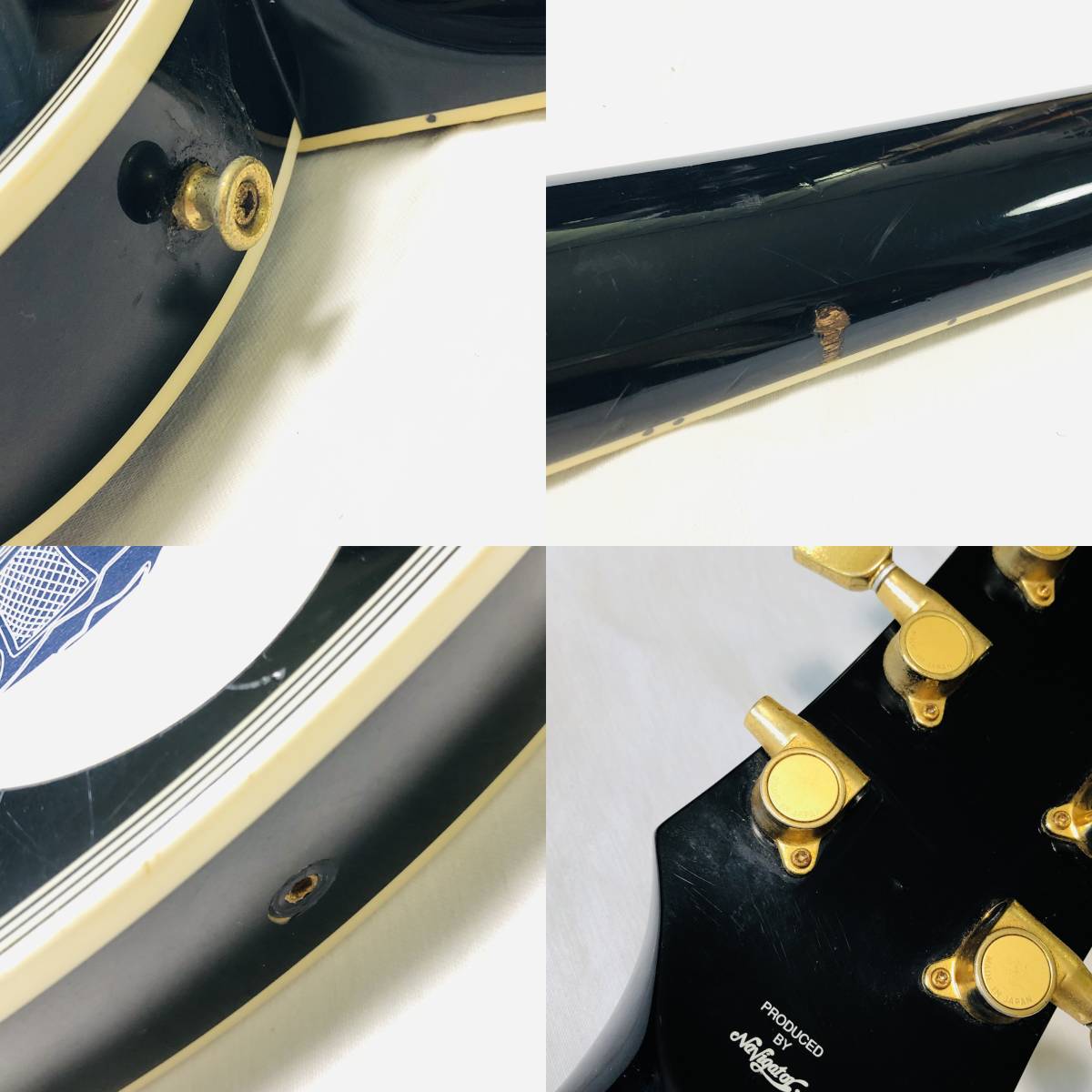 EDWARDS by Navigator 90s ELP-95C Les Paul Custom model エドワーズ レスポールカスタムモデル ESP 横山健 Ken Yokoyama ジャンク