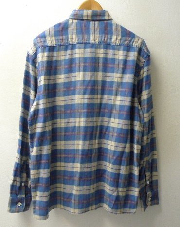 ◆ COOTIE クーティー Tartan Check Oversized Work Shirt オーバーサイズ チェック ネルシャツ サイズ M 美品の画像4