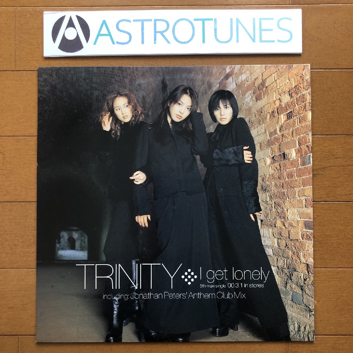 美盤 貴重盤 トリニティ Trinity (Japan) 2000年 12EPレコード I Get Lonelyオリジナルリリース盤 J-Pop 超美人ユニット Avex Max松浦_画像1