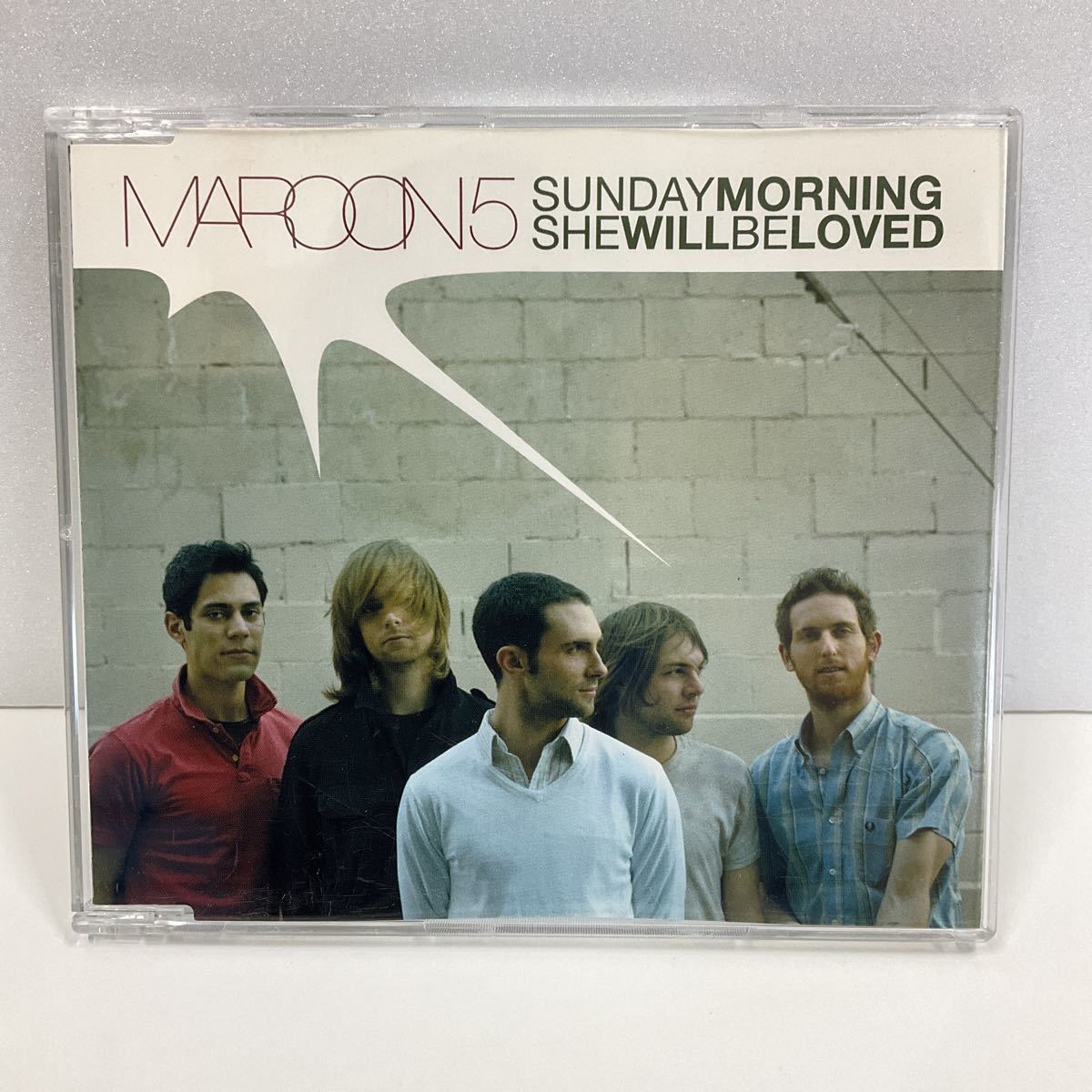CDシングル / MAROON 5 / SUNDAY MORNING / SHE WILL BE LOVED / 輸入盤 / TV TRACK VER.収録_画像1