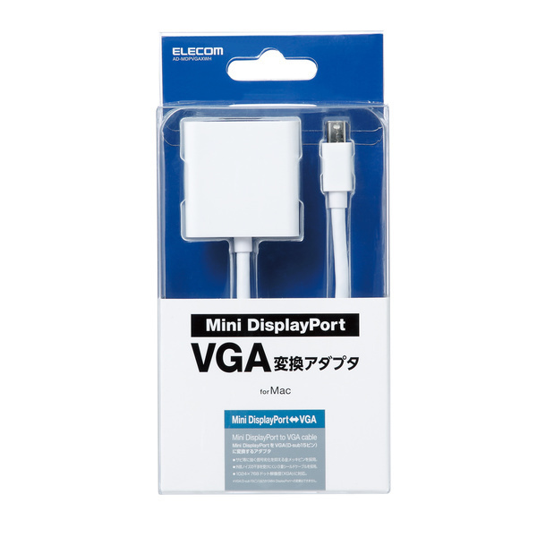 Mini DisplayPort-VGA変換アダプタ_画像1