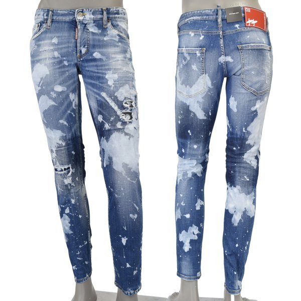 新品【46サイズ】DSQUARED2 ディースクエアード LIGHT SURFER WASH