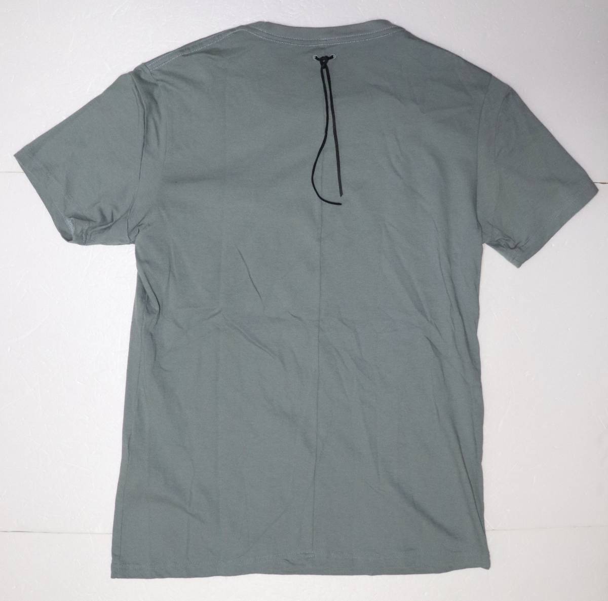 定価12000 新品 本物 STRUM ストラム STC134-02 鹿革 Tシャツ M 6519_画像3