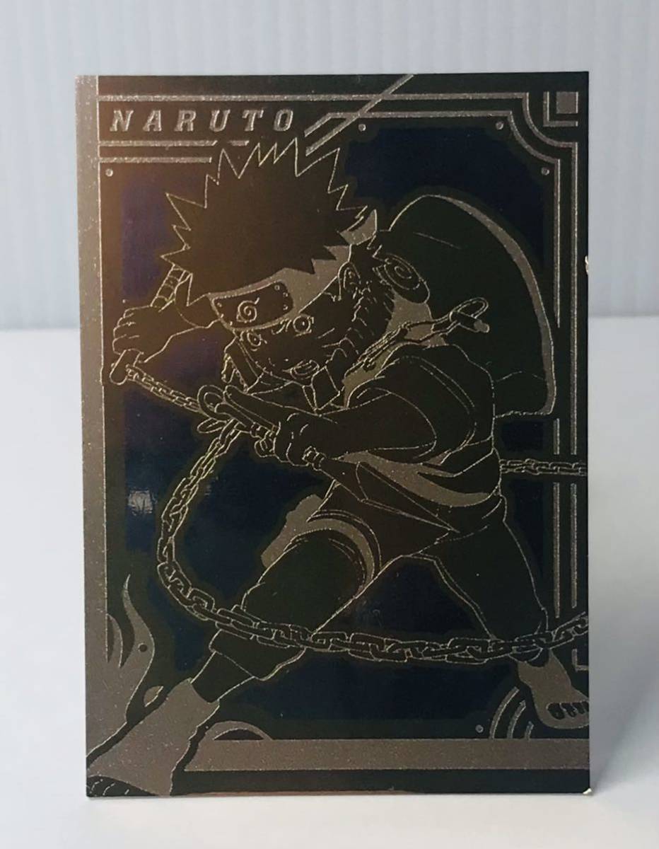 【NARUTO】 ナルト TCG カード　アマダ　エッチングカード　Pa.01 うずまきナルト　 ☆N1_画像1