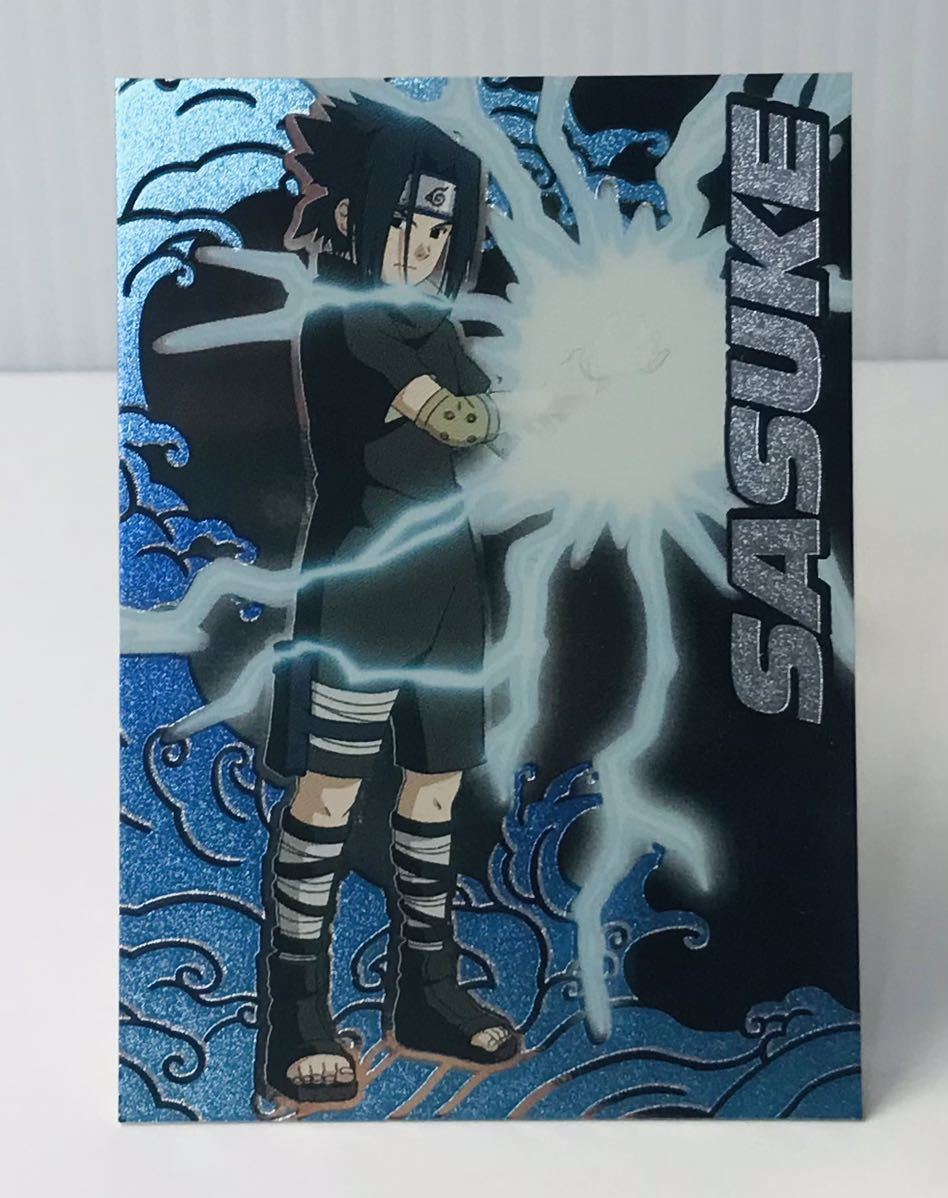 【NARUTO】 ナルト TCG カード　アマダ　エッチングカード　SP.02 うちはサスケ　SASUKE　 ☆N1_画像1