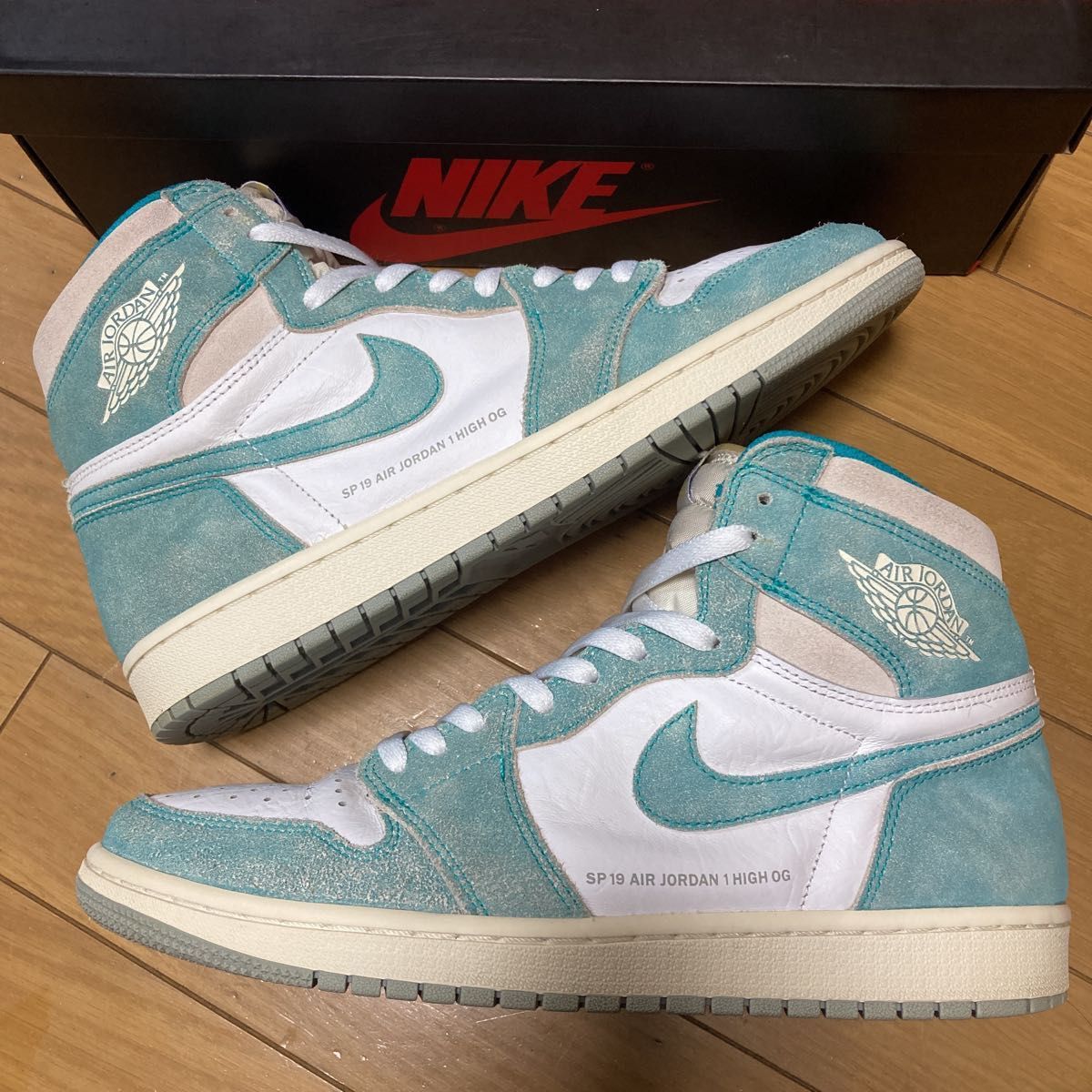 鑑定済 NIKE AIR JORDAN 1 RETRO HIGH OG TURBO GREEN 28 5cm 鑑定済 NIKE AIR JORDAN 1 RETRO HIGH OG TURBO GREEN 28 5cm