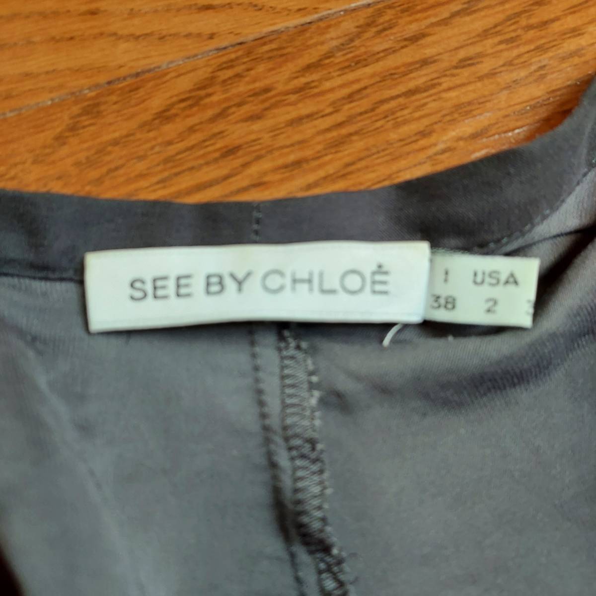 SEE BY CHLOE black. light ground jacket 