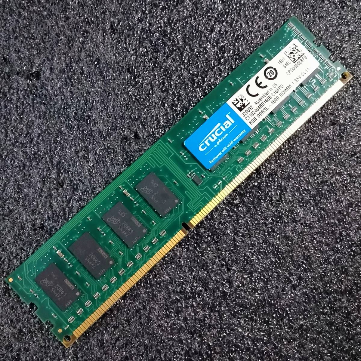 【中古】DDR3メモリ 8GB1枚 CFD W3U1600CM-8G [DDR3L-1600 PC3L-12800 1.35V]_画像1