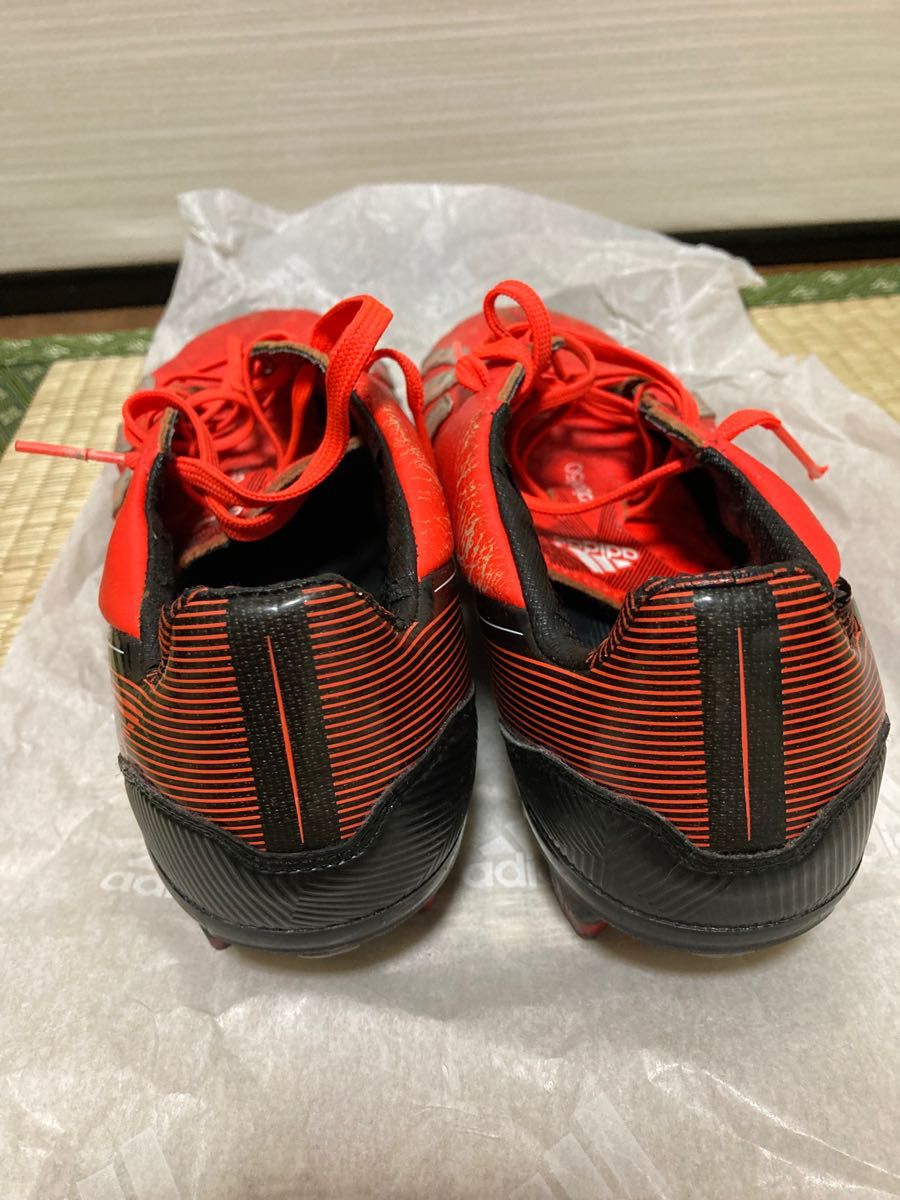 adizero f50 オレンジ 26cm Adidas サッカースパイク