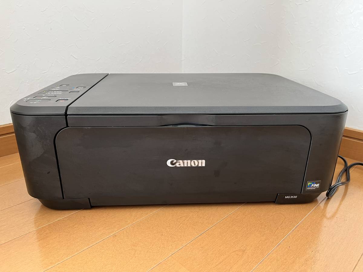 非売品 印刷枚数50枚未満 Canon PIXUS MG 3530 プリンター A4プリンタ