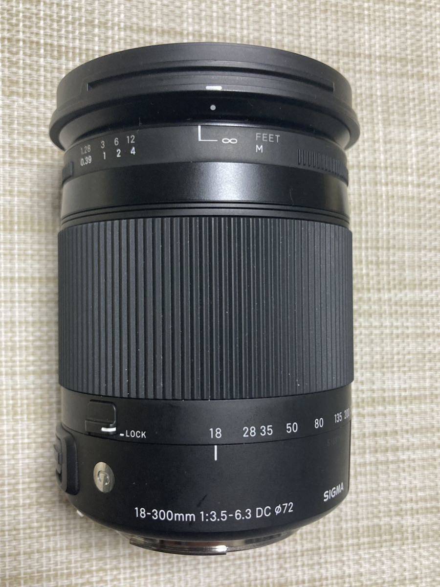 美品】SIGMA 18-300mm F3.5-6.3 DC MACRO OS Canon EFマウント | www