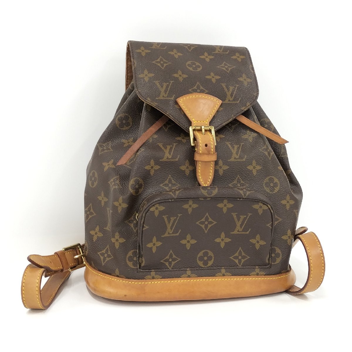 ○ルイヴィトン LOUIS VUITTON モンスリMM リュックサック モノグラム