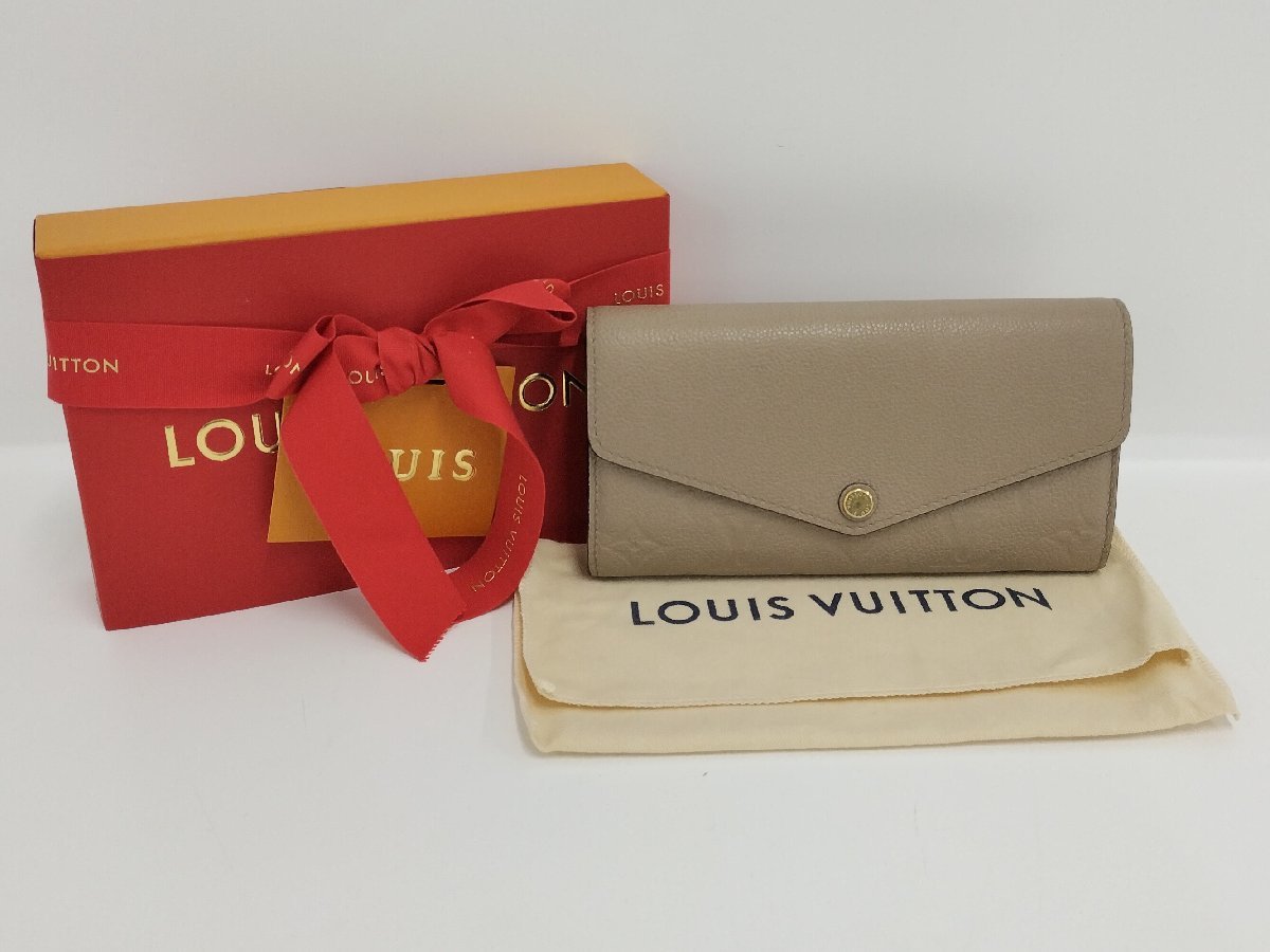 ●ルイヴィトン LOUIS VUITTON ポルトフォイユサラ 長財布 イニシャル入り トゥルトレール アンプラント M68708[Jコレ]68 T/zz_画像10