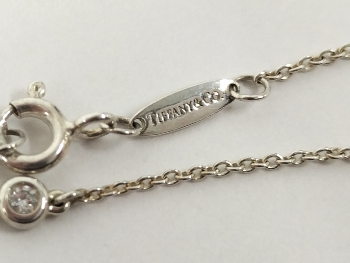 TIFFANY&Co. バイザヤード ブレスレット SV925 3Pダイヤ シルバー