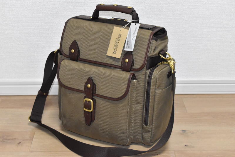 新品 シルバーレイククラブ ヘリンボーン 3WAY リュック 定価47300円 233711 カーキ イケテイ IKETEI ショルダーバッグ