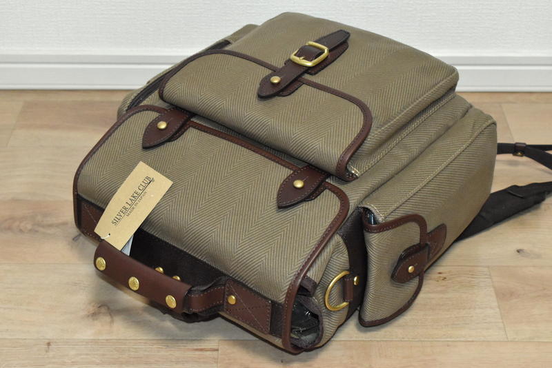 新品 シルバーレイククラブ ヘリンボーン 3WAY リュック 定価47300円 233711 カーキ イケテイ IKETEI ショルダーバッグ