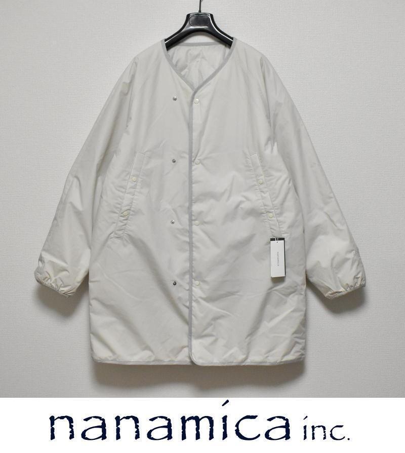 【即決】新品 nanamica Reversible Down Coat XL Ecru SUBF267 ナナミカ リバーシブル ダウンコート ★