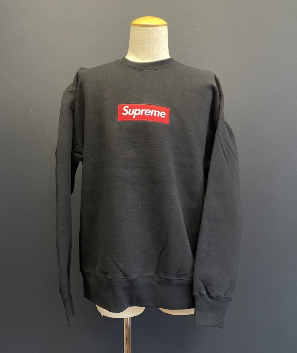 Supreme Box Logo Crewneck Black シュプリーム ボックス ロゴ クルー