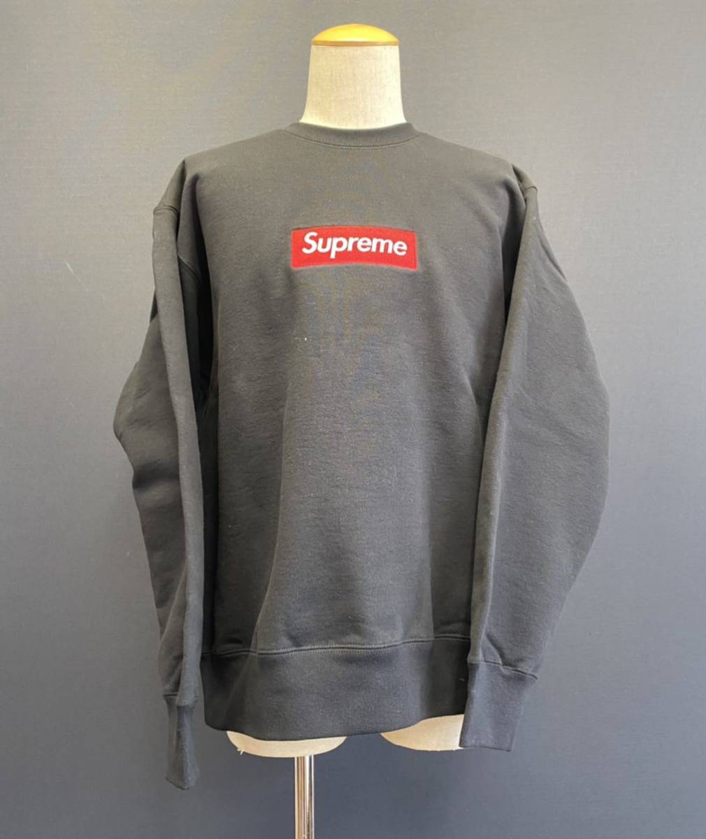 supreme Box logo crewneck Black