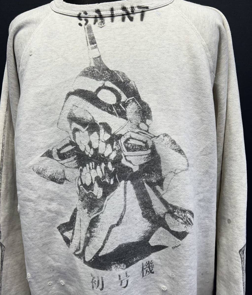 SAINT MICHAEL 21AW EVA SWEATSHIRT セントマイケル エヴァンゲリオン