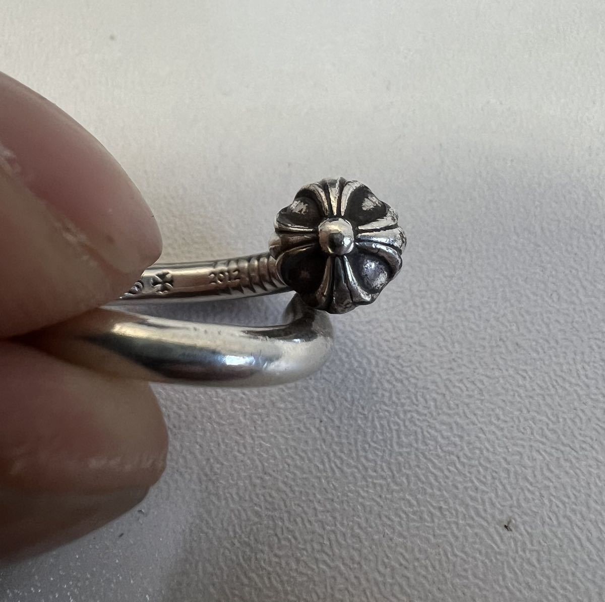 Chrome Hearts NAIL RING CROSS BALL クロムハーツ ネイルリング