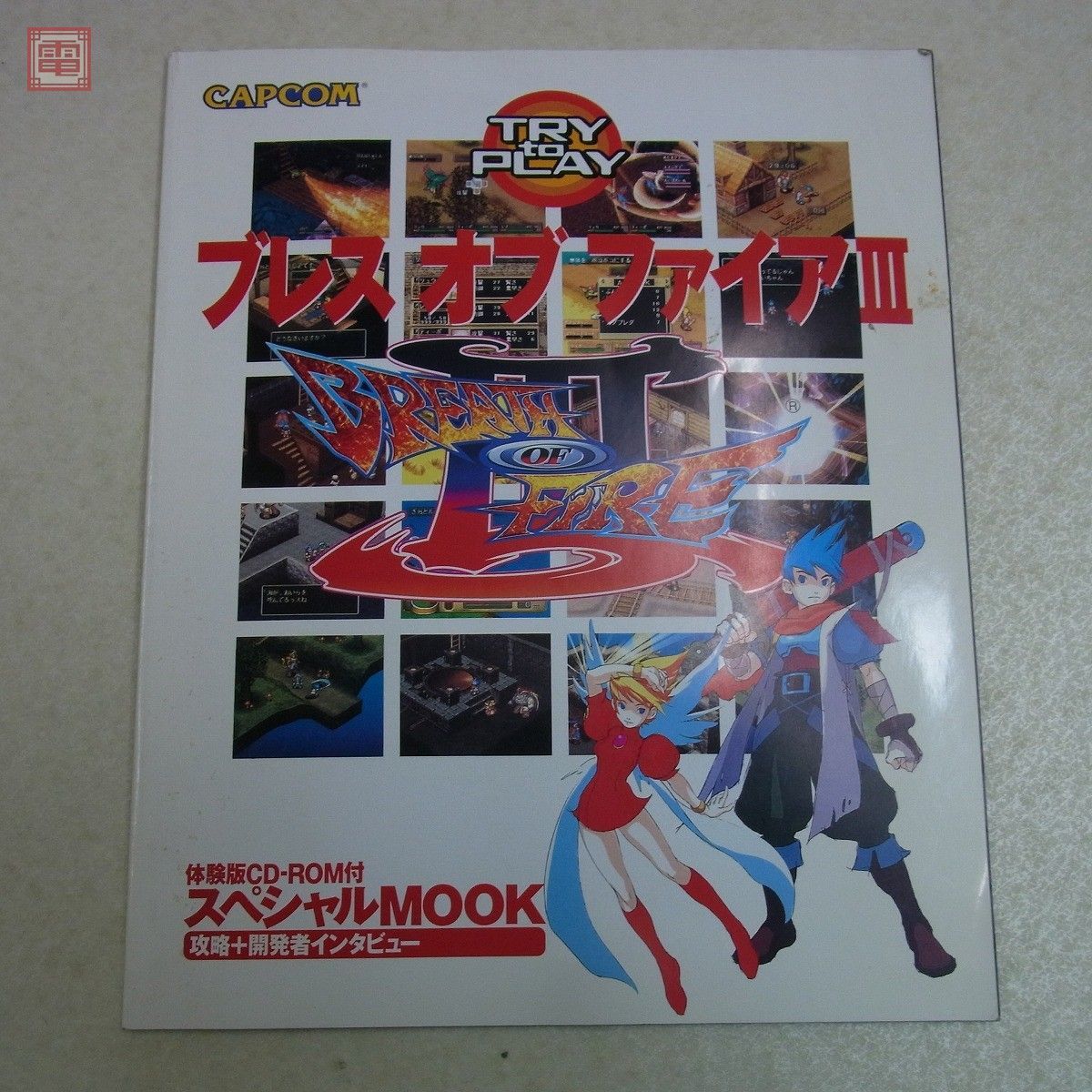 2K4-3「ブレス オブ ファイアⅢ スペシャルMOOK」体験版CD-ROM