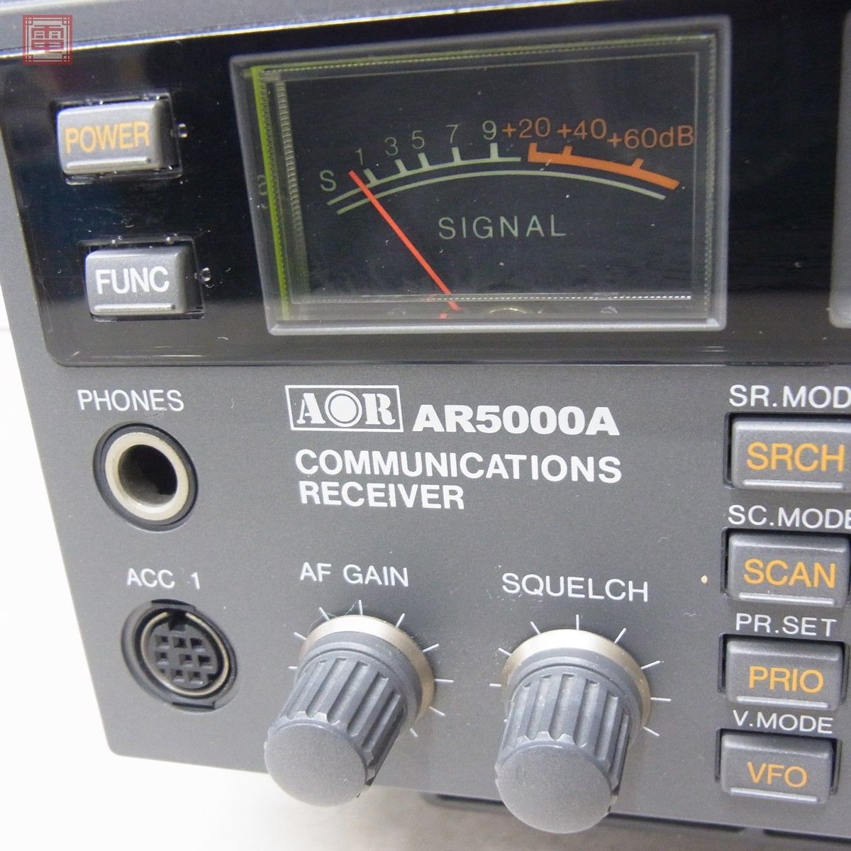 美品 AOR AR5000A+3 10kHz〜2600MHz 広帯域受信機 元箱・取説付【20の画像9