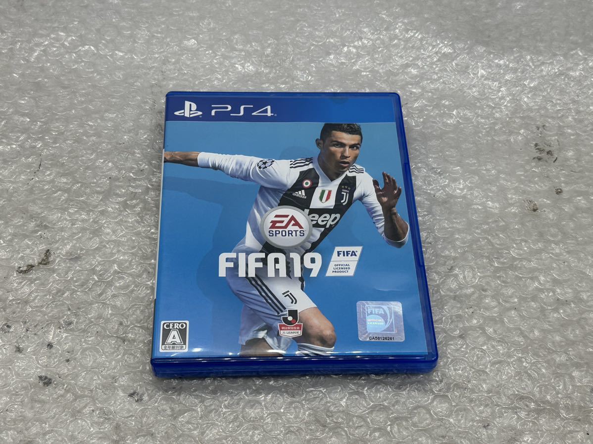 PS4 FIFA19 ゲームソフト 中古 送料無料！_画像1