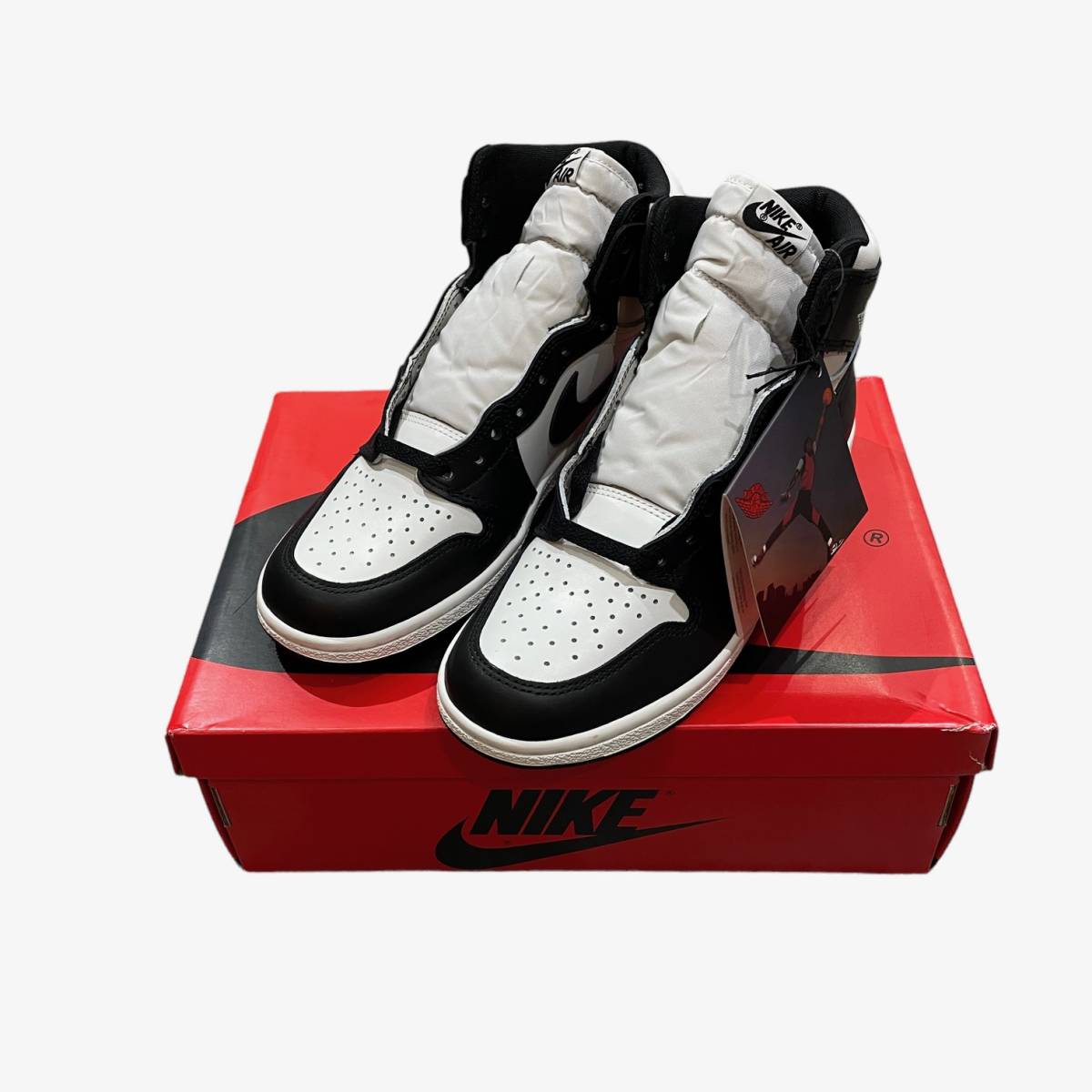 新品 ○ NIKE AIR JORDAN 1 HIGH 85 BLACK WHITE BQ4422-001 エア