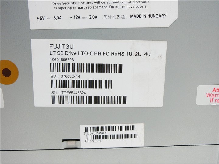 HP BRSLA-1203-DC(AQ298D#104)LTO Ultrium テープライブラリ用LTO6 ...