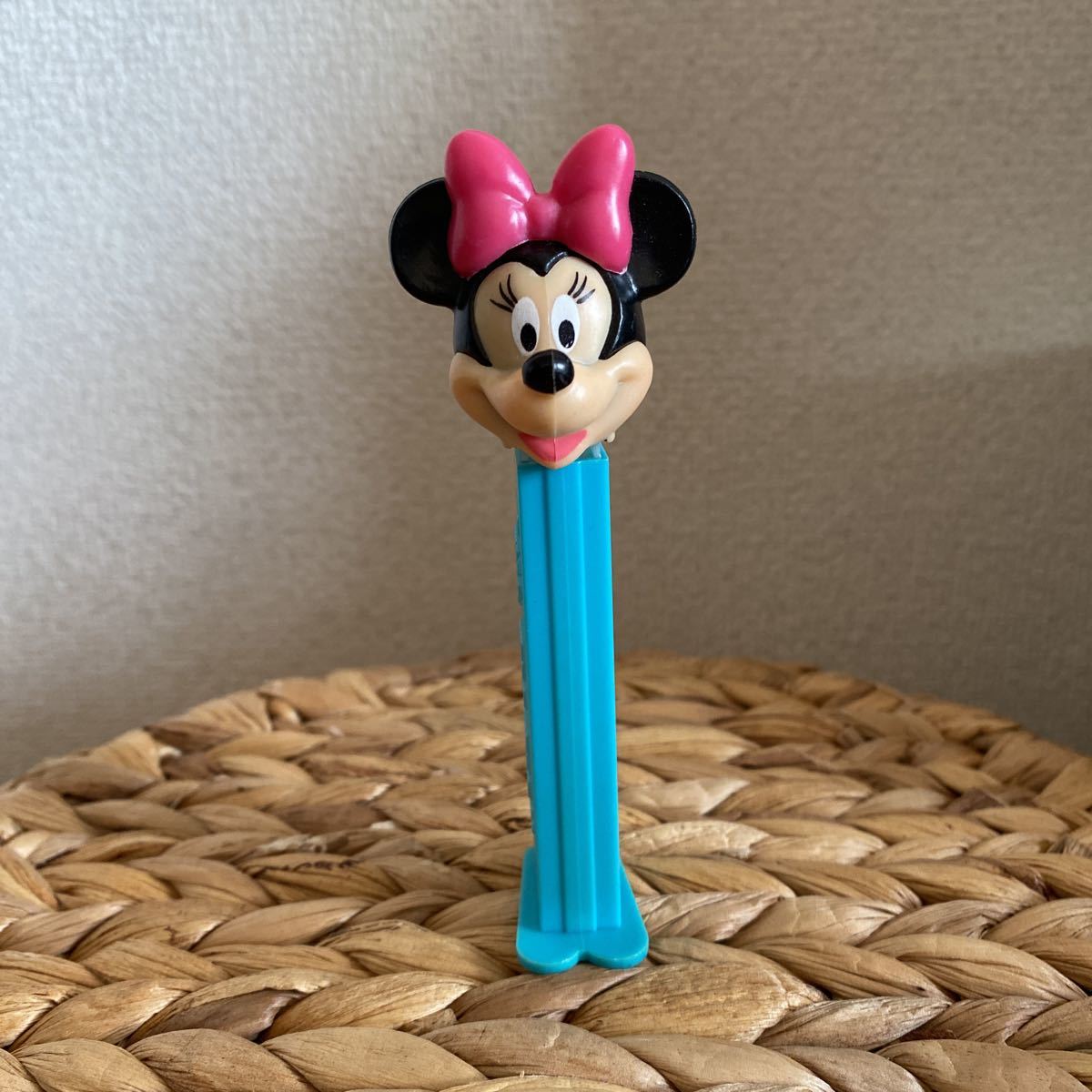 PEZ ペッツ ディズニー ミニーマウス ミニーちゃん ミニー ブルー 水色 最終値_画像2