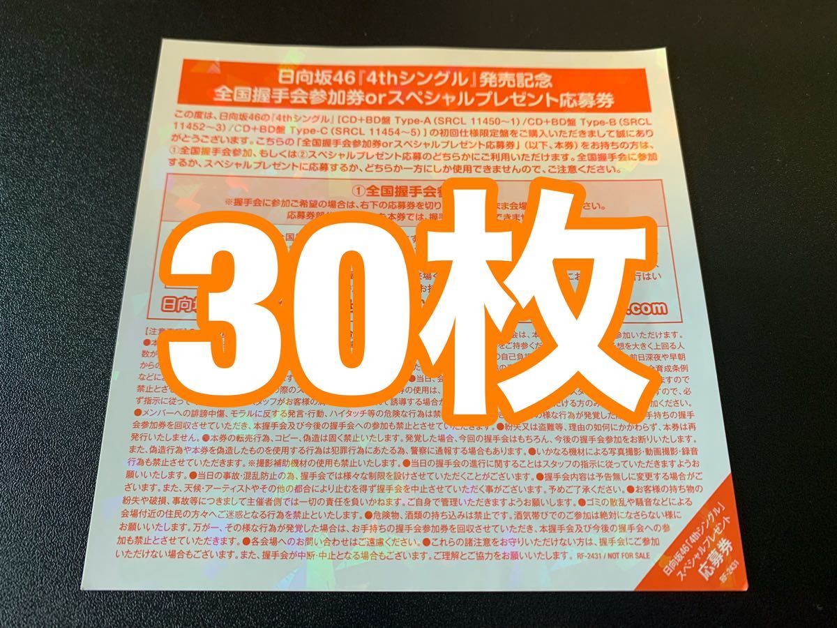 日向坂46 ソンナコトナイヨ全国握手会参加券スペシャルプレゼント応募